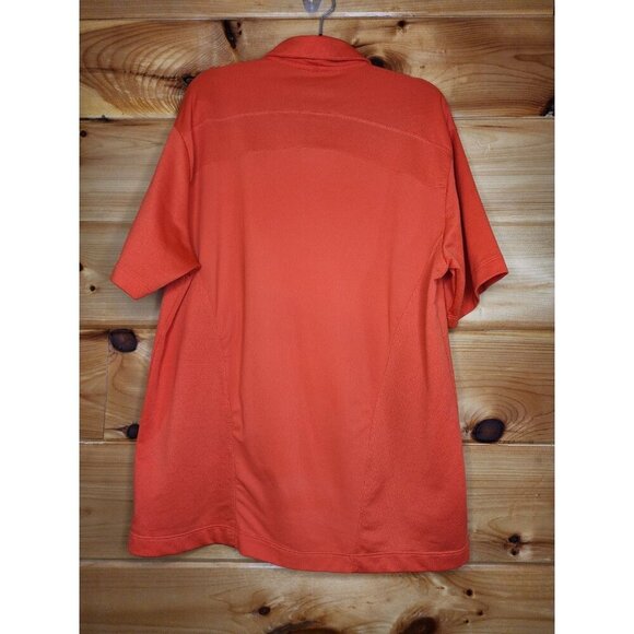 Nike Golf Mens Golf Dri-Fit Performance Shirt Orange Size Large - Picture 16 of 16